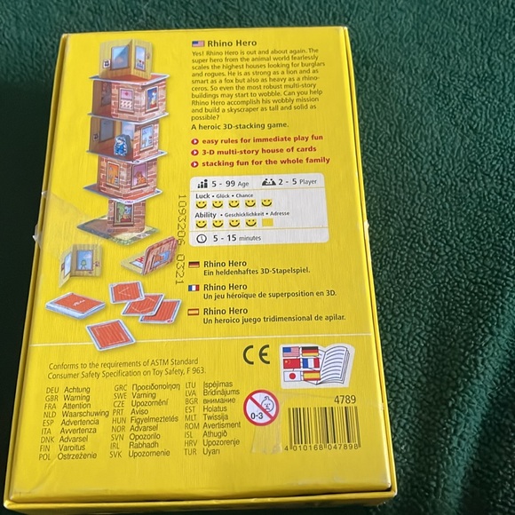 Haba Rhino Hero Game - Picture 2 of 2